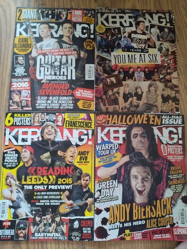 Kerrang magazines august - kerrang!,
