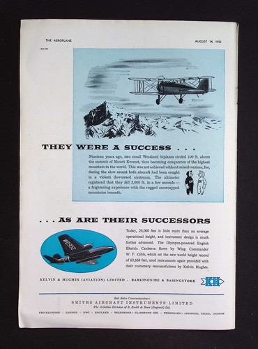 Original 1953 advert - advert, kelvin