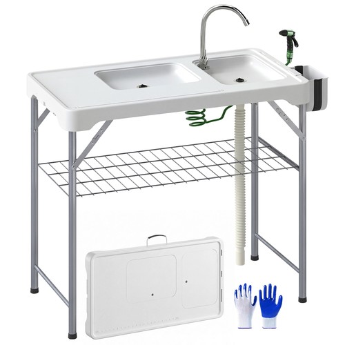 Outsunny folding fish cleaning - folding,