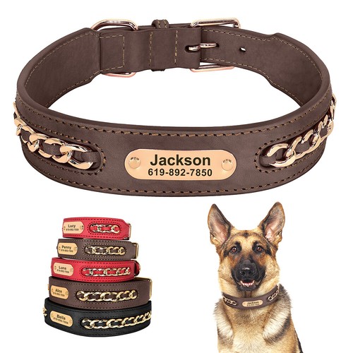 Personalized dog collar soft - collar,
