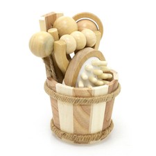 4 Piece Wooden Massage Body