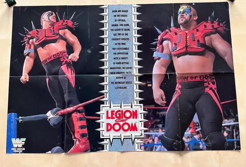Vintage wwf poster legion - vintage, of