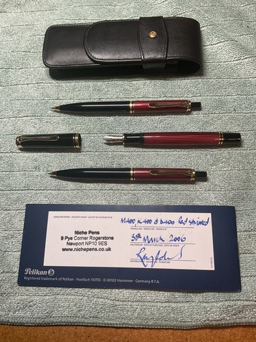 Pelikan 400 trio black red - trio, :