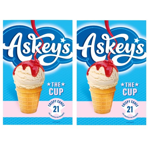 Askey cup ice cream - cup,
