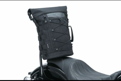Sissy bar black pannier - black,