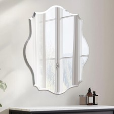 Ornate Frameless Scalloped