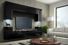 Living Room Furniture Modern Tv Unit  Entertainment  Wall Cabinet Cupboard Led