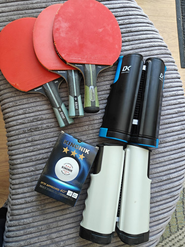 Table tennis bundle dunlop - table, –