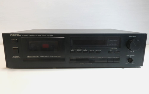 Rotel 865 cassette tape - rotel, rd-865