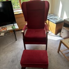 Vintage Fireside High Back