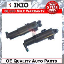 Ikio Pair Headlamp Headlight Washer Jets Left + Right for Audi A4 2008-2015 8K09