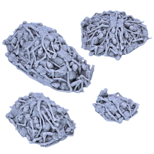 Corpse pile terrain set - corpse,