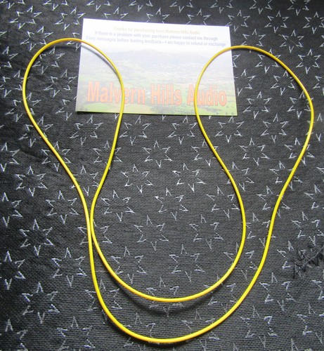 Yellow silicone drive belt - 1, x