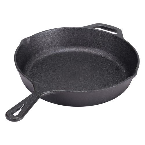 30cm seasoned cast iron - seasoned,