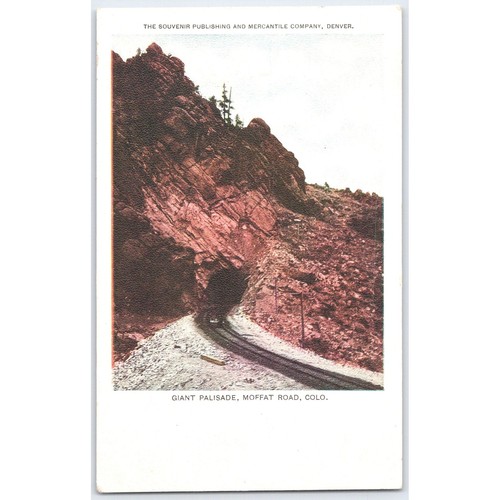 Postcard giant palisade moffat - postcard,