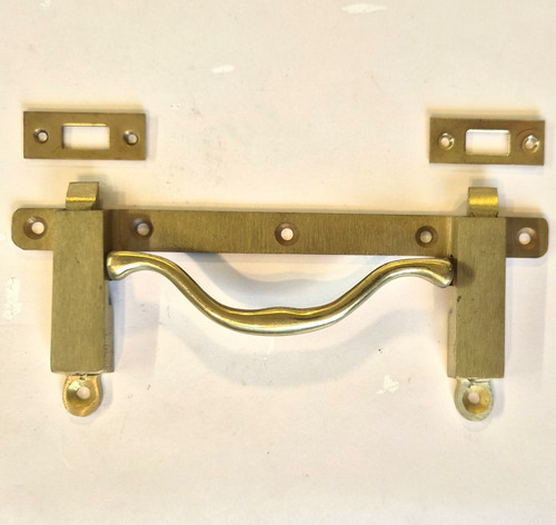 Solid brass double catch