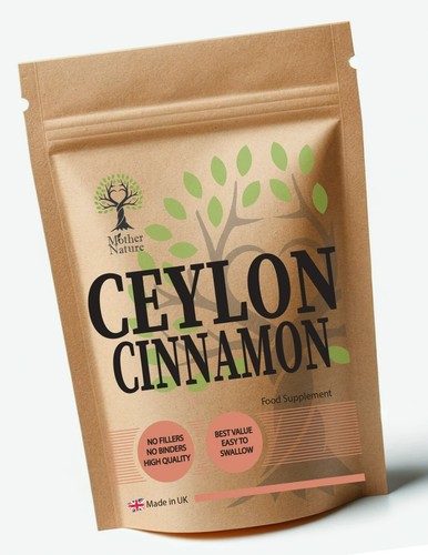 Ceylon cinnamon 600mg capsules - cinnamon,