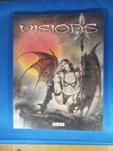 Visions fantasy art book - visions, by