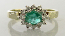 Gold Diamond Ring - Vintage