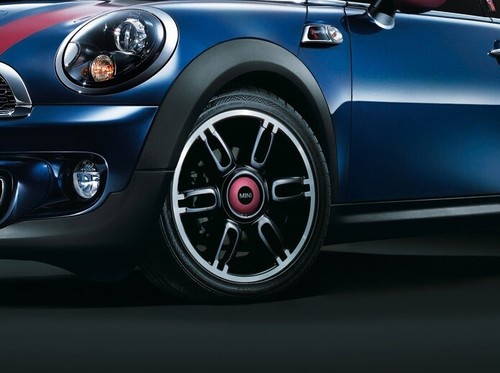 Mini genuine hub cap black - hub,