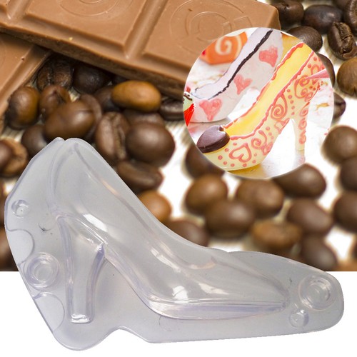 High heeled shoes chocolate - high-heeled,
