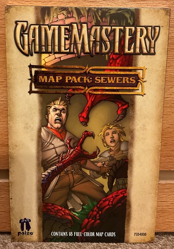 Sewers game mastery map pack - map,