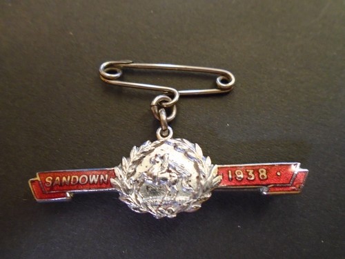 Sandown horse race badge
