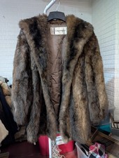 Fur #12 Vintage Brown Real Fur