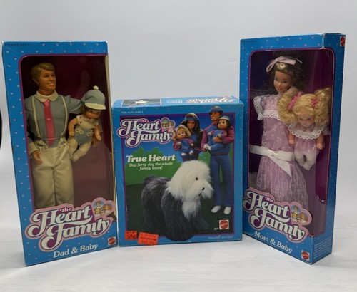 1984 barbie the heart family - 1984,