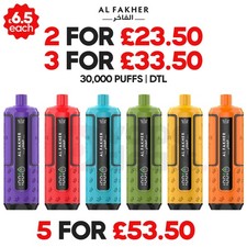 Al Fakher 30K Hypermax Prefilled Vape Pod Kit | 30,000 Puffs | E-Cig | MTL