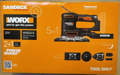Worx sandeck wx820 20v - wx820.9,