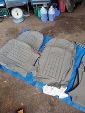MGB NEW seat covers and complete interia in Leather Grey all leather full set