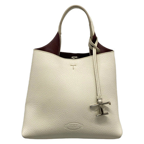 Tod timeless white - white, leather