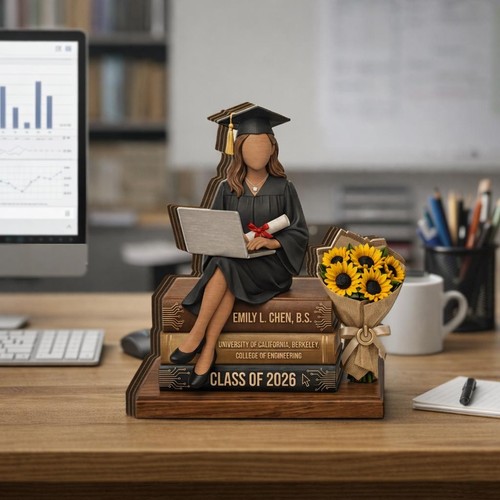 Personalized graduation wooden - personalized,