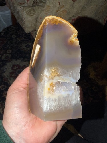 Big agate crystal freeform - big,