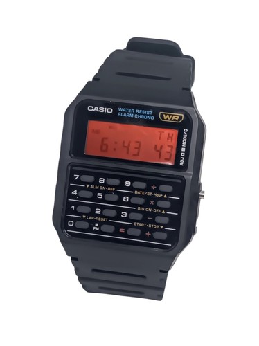 Casio 53w red screen - casio, ca-53w