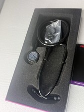 3M Littmann Classic III Monitoring Stethoscope Smoke-Finish, Black Tube, 69 Cm