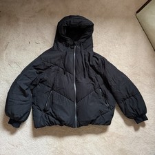 Zara XS Black Padded Puffer