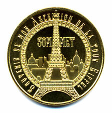 75007 Eiffel Tower 10, souvenir of my ascension, summit, 2025, Monnaie de Paris