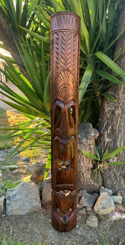 Hawaiian style tiki god - hawaiian, ku