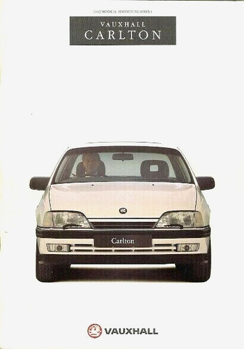 Vauxhall carlton 1991 1992 - vauxhall, 1991-1992
