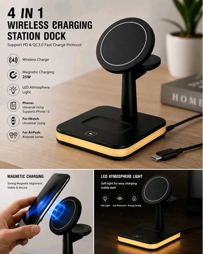 Magnetic wireless charging - magnetic,
