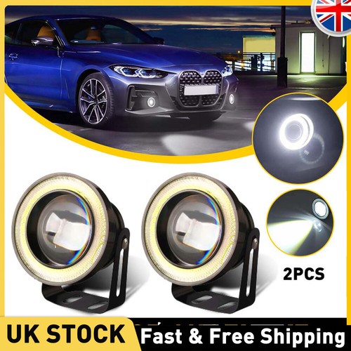 Pair angel eyes halo - angel, car