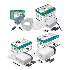 Aquarium Fish Tank Tropical Air Pump - FREE Stones, Hose, Return Valve 90-180L/H