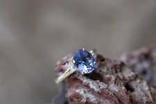 AA Tanzanite & Diamond 14k