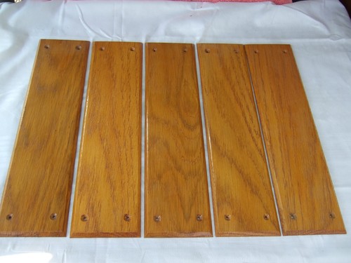 Wooden door finger plates - finger,