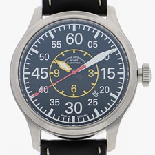 Mühle-Glashütte M1-37-10  WATCH black SS/leather AT