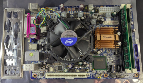 Shuttle k45 motherboard - shuttle,