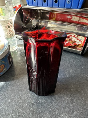 Antique vintage avon - vintage, red