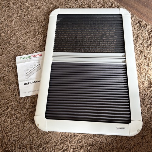White camper van - pleated, blind